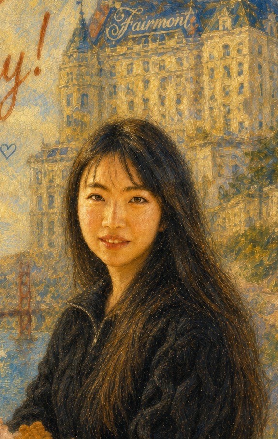 Figure: Portrait of Inaugural San Francisco Chapter President Jane Zhang (Archive Photo)